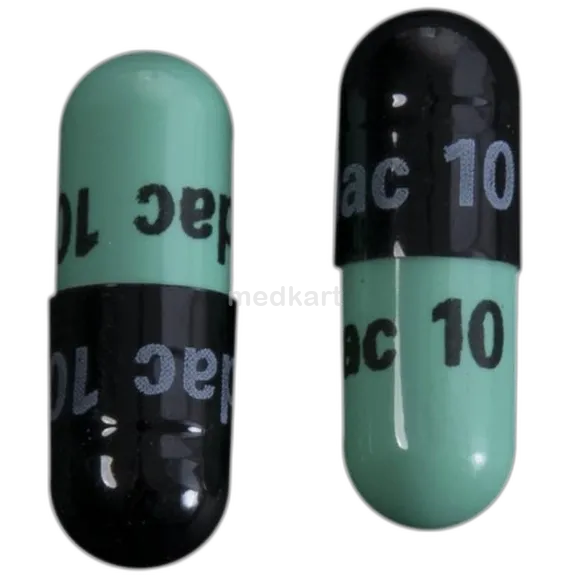 fludac 10mg capsule 10's